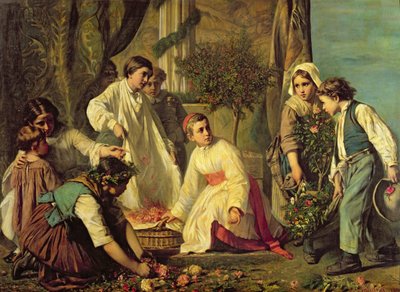 Corpus Christi by Alexandre Antigna